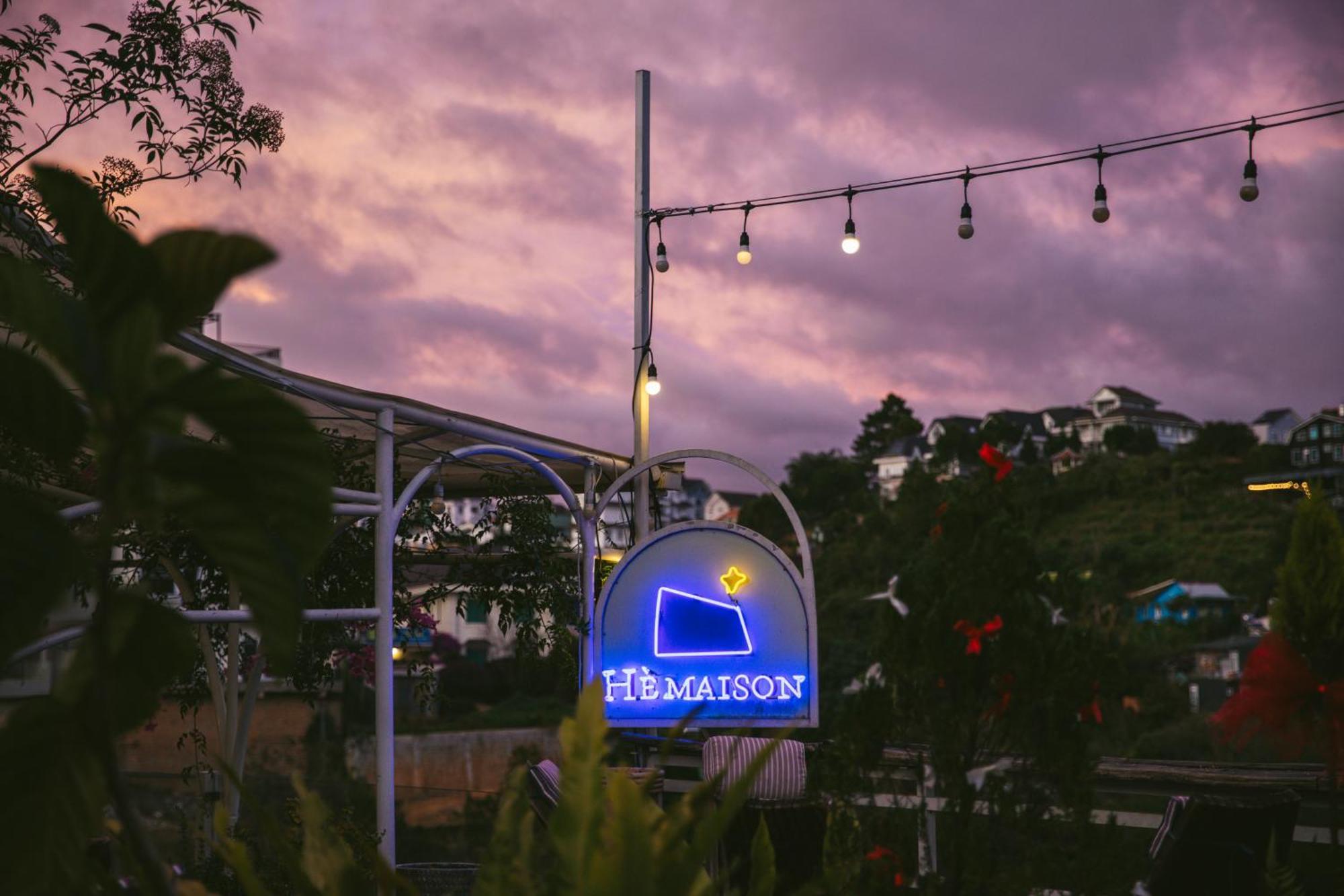 He Maison Boutique Stay & Cafe Dalat Bagian luar foto
